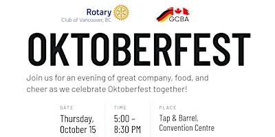Rotary Club Oktoberfest in Partnership With GCBA