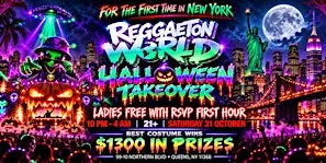 REGGAETON WORLD TAKE OVER QUEENS NYC -HALLOWEEN EDITION