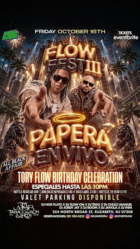 Flow Fest III - PAPERA EN VIVO - ToryFlow's Birthday Bash
