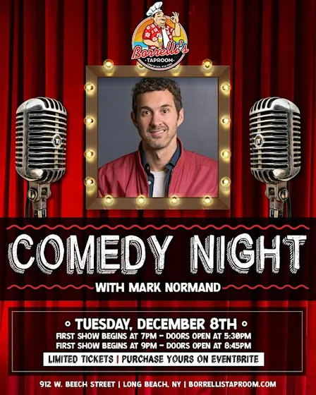 Mark Normand Comedy Night @Borrelli's Taproom