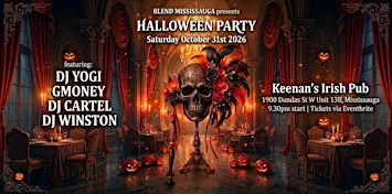 Blend Halloween Party w/ GMoney, DJ Winston, DJ Cartel & DJ YOGI