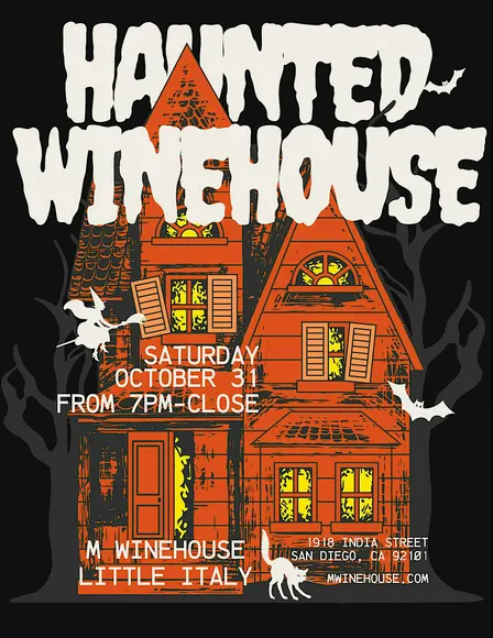 Haunted Winehouse Halloween Party