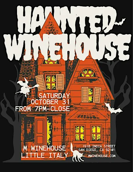 Haunted Winehouse Halloween Party