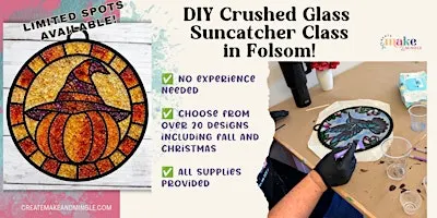 DIY Crushed Glass Suncatcher Workshop ✨