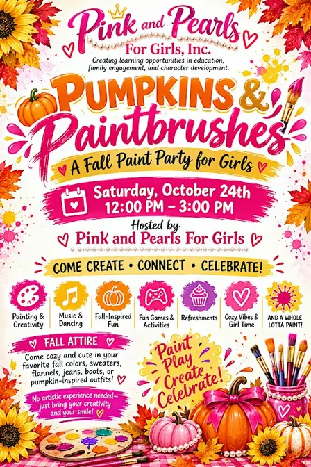 Pumpkins and Paintbrushes