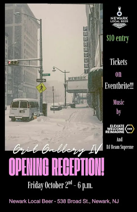 Grit Gallery IV - Opening Party at Newark Local Beer!