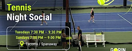 Tennis Night Social at Gorin Tennis Tacoma