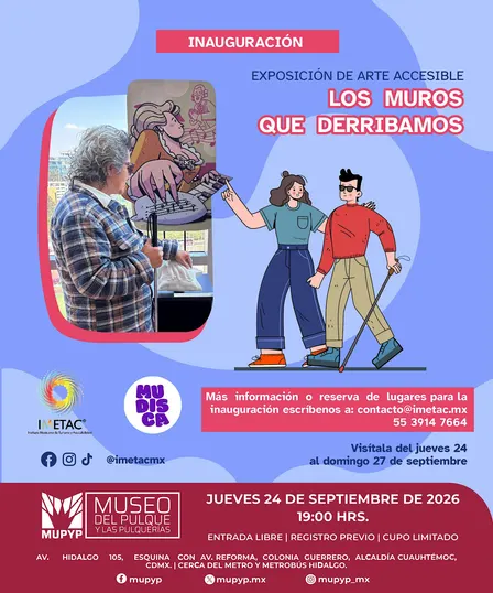 INAUGURACIÓN EXPOSIÓN DE ARTE ACCESIBLE "LOS MUROS QUE DERRIBAMOS"