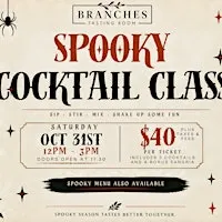 Spooky Cocktail Class at Branches Tasting Room
