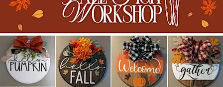 Fall Decor Sign Workshop