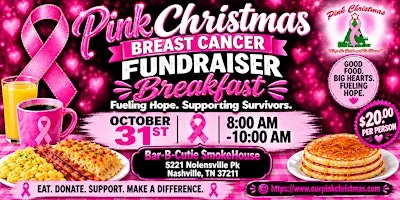 Pink Christmas Breakfast for the CURE