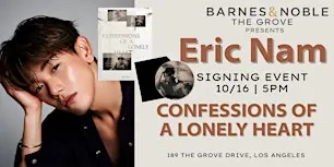 Eric Nam celebrates CONFESSIONS OF A LONELY HEART at B&N The Grove