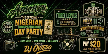 Amenze The Official Nigerian Independence Day Party
