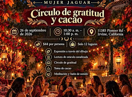 Círculo de Gratitud y Cacao  Nan Balam