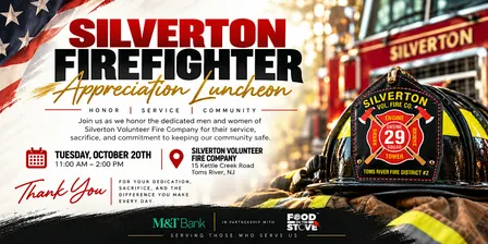 Silverton Firefighter Appreciation Luncheon