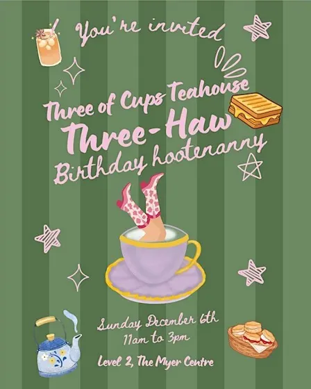 Three of Cups is turning 3!
