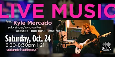 LIVE MUSIC @ SoLA: Kyle Mercado