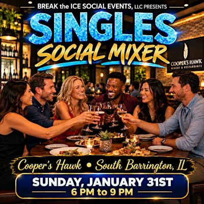 Singles Social Mixer South Barrington, IL Cooper's Hawk