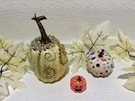 Bedazzle Mini Pumpkins at Lebowski's Taproom East!