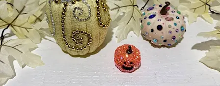 Bedazzle Mini Pumpkins at Lebowski's Taproom East!