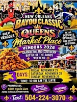 New Orleans Bayou Classic Queens Market Place 2026