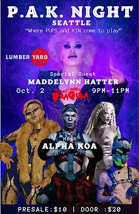 PAK Night: Seattle "Unleashed in the Dark"