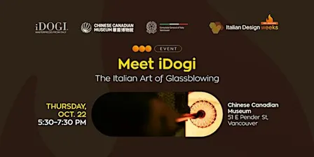 Italian Design Weeks 2026: Meet iDogi - The Italian Art of Glassblowing