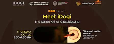Italian Design Weeks 2026: Meet iDogi - The Italian Art of Glassblowing