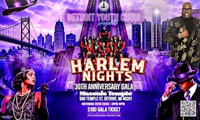 The Detroit Youth Choir's 30th Anniversary Gala Harlem Nights