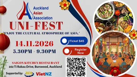 Auckland Asian Uni-Fest Dinner Event 14.11.26
