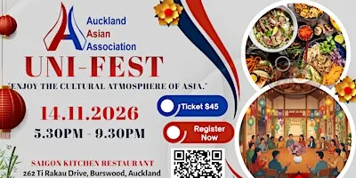 Auckland Asian Uni-Fest Dinner Event 14.11.26