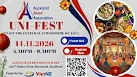 Auckland Asian Uni-Fest Dinner Event 14.11.26