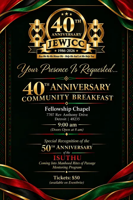POSTPONED!!!! JEWJCC 40th Anniversary Community Breakfast