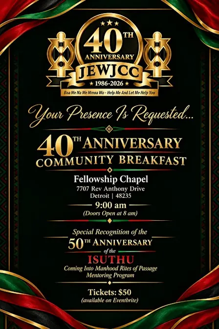 JEWJCC 40th Anniversary Community Breakfast