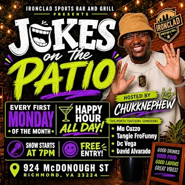 Jokes on the patio