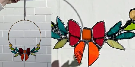 Stained Glass Wreaths