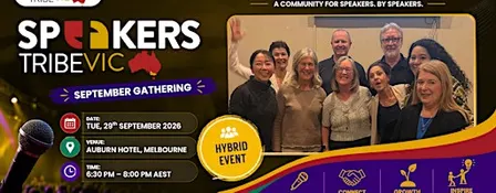 Speakers Tribe VICTORIA - September Gathering (Hybrid)