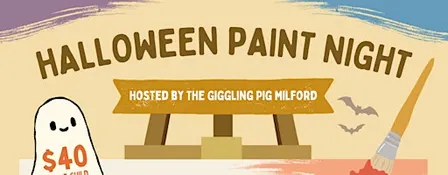 Halloween Paint Night with The Giggling Pig Milford