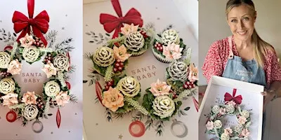 Christmas Cupcake Wreath Class (Gold Coast)