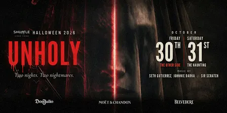 UNHOLY | SHUFFLE HALLOWEEN 2026 (OCT 30 & 31)