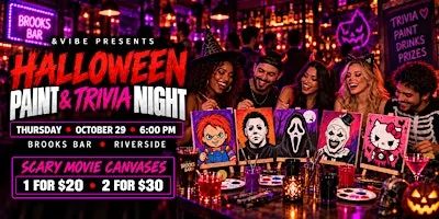 Halloween Paint & Trivia Night