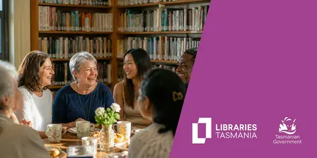 Volunteering morning tea at Kingston Library