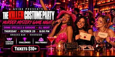 Murder Mystery Costume and Karaoke Party
