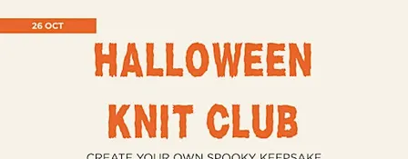 HALLOWEEN KNIT CLUB