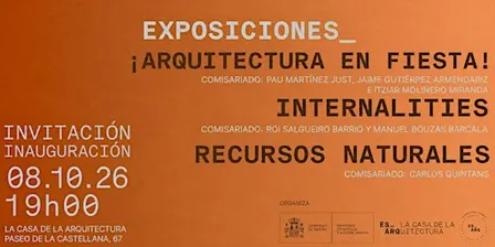 Inauguración de exposiciones de otoño de la Casa de la Arquitectura