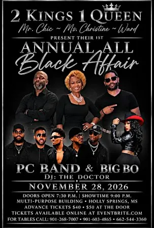 2 KINGS, 1 QUEEN ALL BLACK AFFAIR