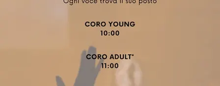 Openday Coro Young & Adult