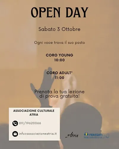 Openday Coro Young & Adult