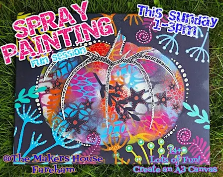Spray Painting Session
