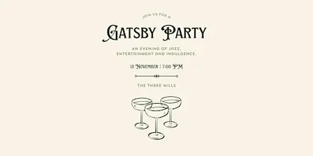 Gatsby Evening at The Three Mills